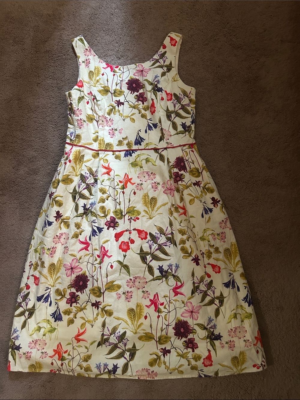 Lands End floral dress